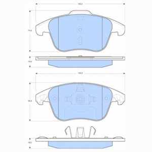 Δισκόφρενα  ZTEC+ για Citroen,Ds,Opel,Peugeot